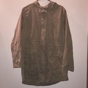 Old navy green/army light raincoat